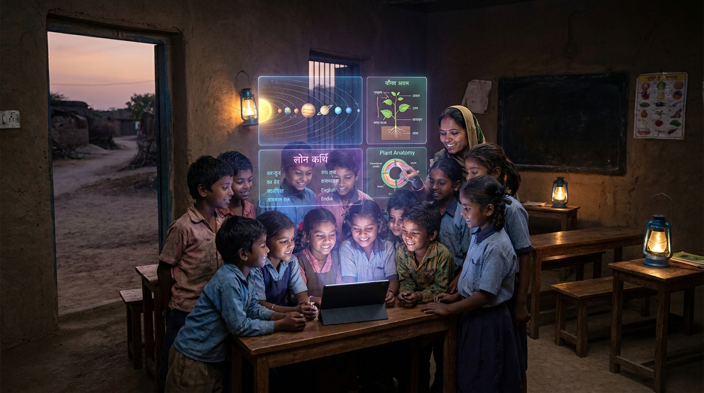 How 3D Course Pages Are Bridging Education Gaps in India's Rural Areas
