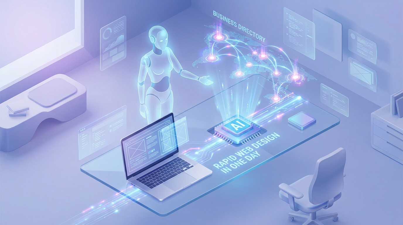 How to Build a Business Directory Website With AI in One Day