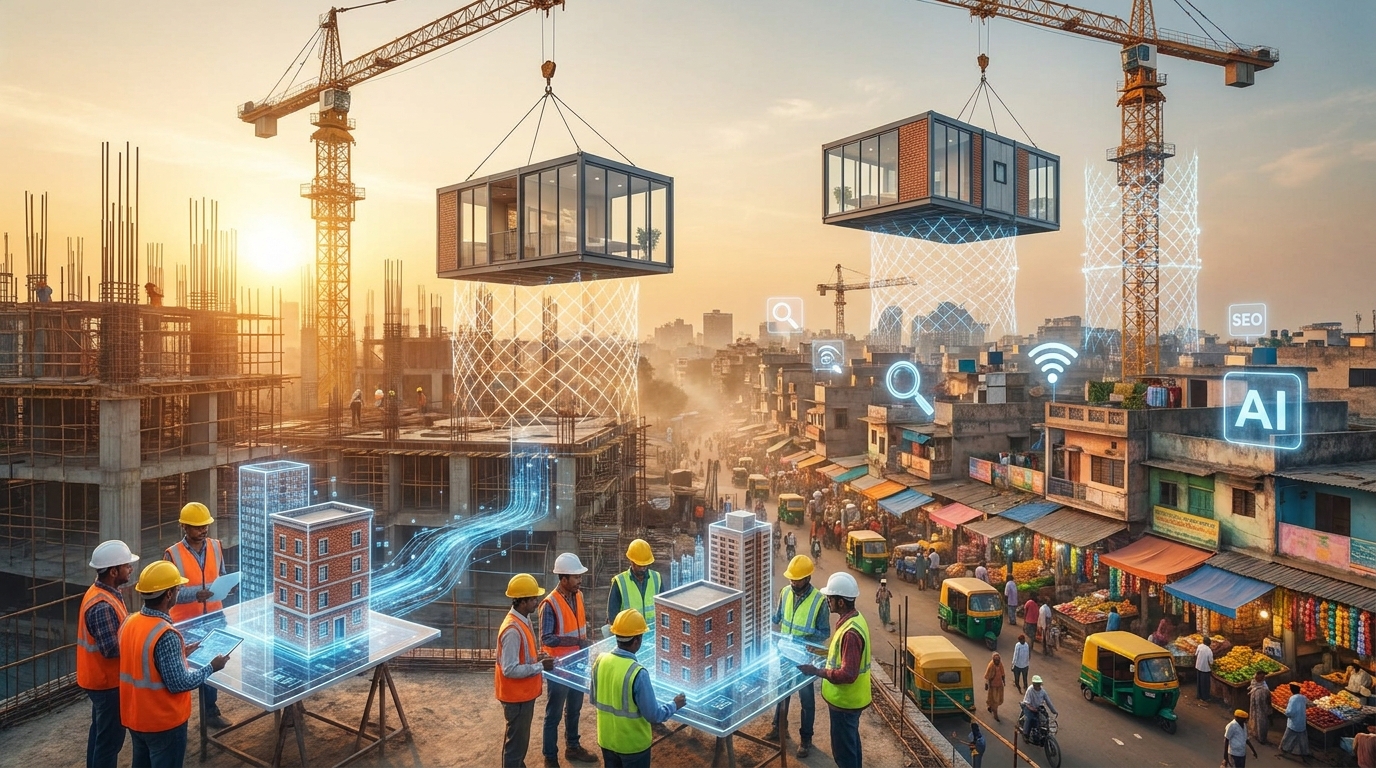 Construction and Builder Website in India: Win Residential Projects