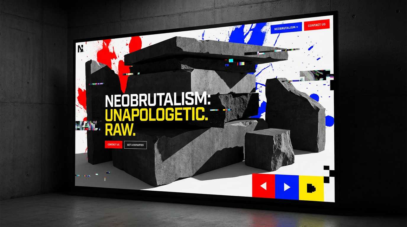 Neobrutalism in Web Design: The Bold Trend Agencies Are Using