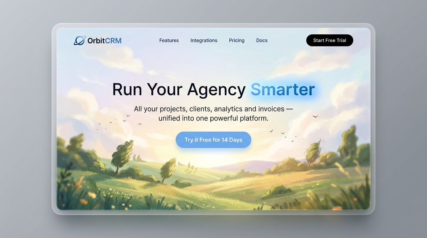 OrbitCRM — Agency CRM